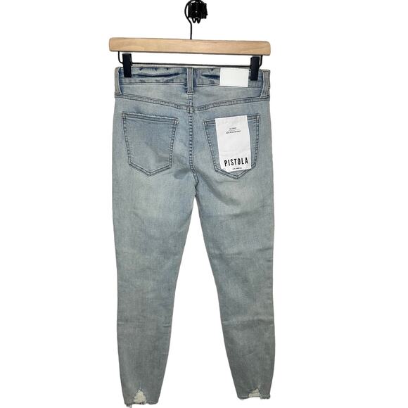 Pistola Audrey Mid Rise Skinny Crop Jeans - Picture 5 of 5